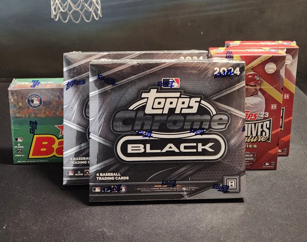 Topps Chrome Black, Heritage & Archives Sig Edition Baseball 5-Box Combo Random Double Play Package