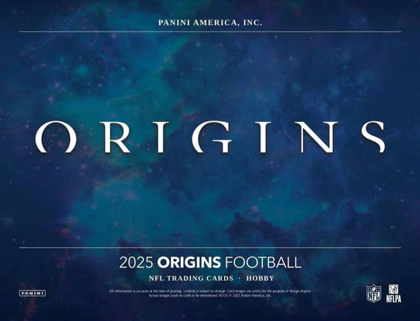 2025 Panini Origins Football Hobby 8-Box HALF CASE Pick Your Team Package