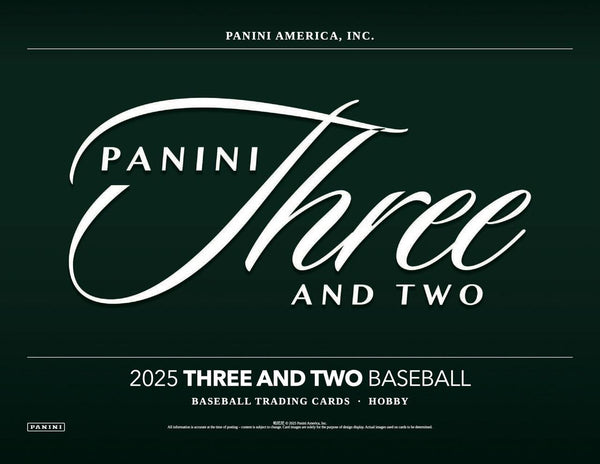 2025 Panini Three and Two Baseball Hobby 6-Box Pick Your Team Package