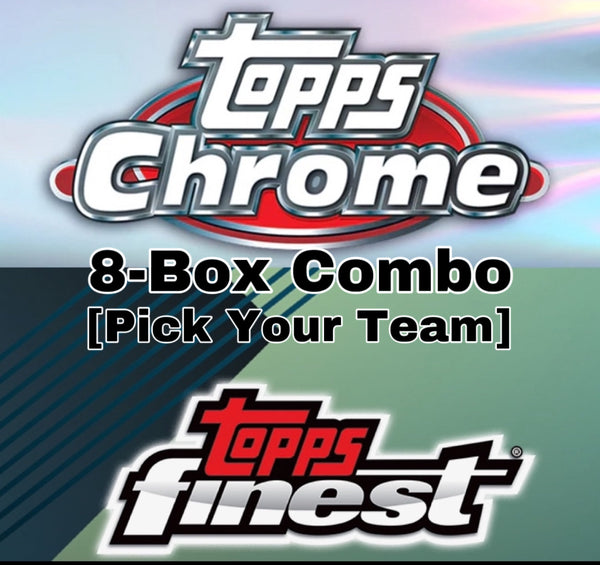 2023-24 Topps Chrome/Finest Basketball Hobby/Breakers Delight 8-Box Mixer PYT