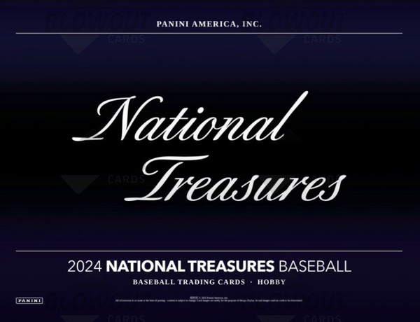 2024 Panini National Treasures Baseball 4-Box Case Pick Your Team Package