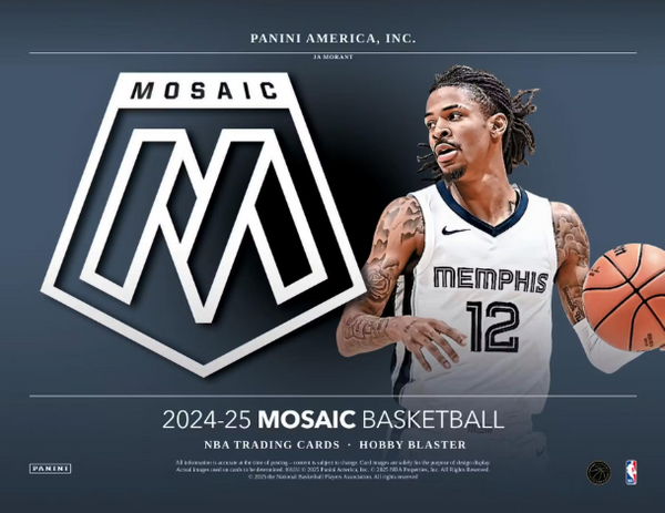 2024-25 Panini Mosaic Basketball Hobby Blaster 20-Box CASE Pick Your Team Package #2