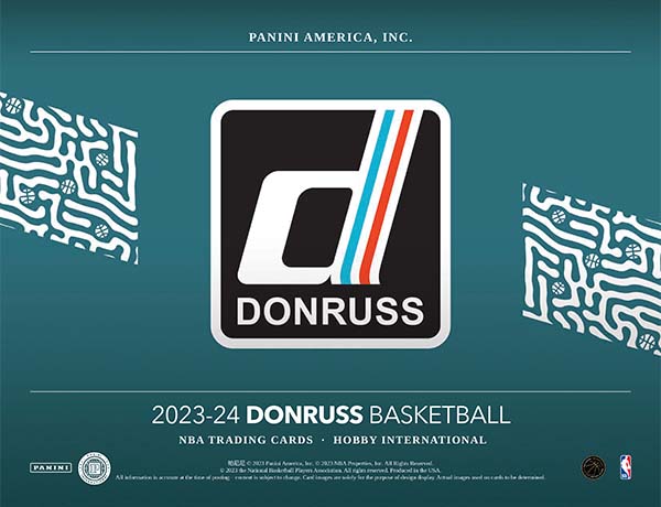 NATIONAL - 2023-24 Panini Donruss International Basketball 10-Box Tier Random Package